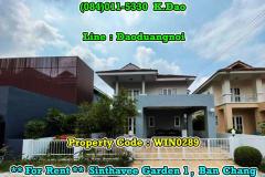 Sinthavee Garden 1, Ban Chang *** New Renovation House for Rent *** Opposite with Robinson Department Store