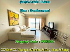  Payoon Garden Cliff, Ban Chang *** 16th Floor, 2-Bedroom Condo for Rent *** Able to walk to the sea. +++ Sea View +++-202211091620211667985621566.jpg