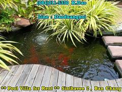 *** Pool Villa for Rent *** Sinthavee Garden 2, Ban Chang +++ Located on Sukhumvit Road. +++-202212051036141670211374350.jpg