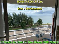 Ban Chang Cliff View 2, Ban Chang *** Condo for Rent *** Condominium is close to the sea. +++ Sea View +++-202212221153231671684803804.jpg