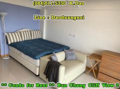 Ban Chang Cliff View 2, Ban Chang *** Condo for Rent *** Condominium is close to the sea. +++ Sea View +++-202212221153251671684805805.jpg