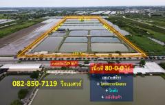 ขายที่ดิน ลาดกระบัง (เหมาะสร้าง โครงการจัดสรร + โกดัง + คลังสินค้า) 80-0-0 ไร่ รูปสี่เหลี่ยมผืนผ้าสวยงาม ผิวสัมผัสถนน 197.7 m. ถนน 29 m.-202303150826291678843589717.jpg