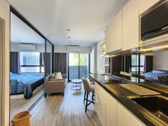 ให้เช่า Condo Dusit D2 Residence Huahin ใกล้ชายหาดหัวหิน เฟอร์นิเจอร์และเครื่องใช้ไฟฟ้าครบ พร้อมอยู่ (พื้นที่ 30.20 ตารางเมตร)