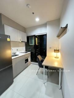 ขาย คอนโด 1 bedrom fully-furnished Life Asoke - Rama 9 : ไลฟ์ อโศก พระราม 9 32 ตรม. high floor north side view Building A-202406131154051718254445704.jpg