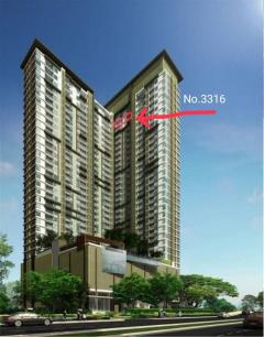 ขาย คอนโด The Parkland Grand Taksin  54 ตรม. 1 bed 1 bath 1 living 1 balcony 1 parking space fix