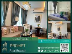 GH01169 - H sukhumvit 43 - 60 sqm - BTS Phomphong- Emporium