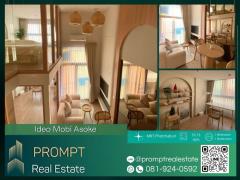 IJ03798 - Ideo Mobi Asoke - 52.13 sqm - Srinakharinwirot University - MRT Phetchaburi - มศว