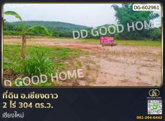 ที่ดิน อ.เชียงดาว 2 ไร่ 304 ตร.ว. เชียงใหม่