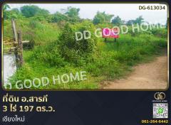 ที่ดิน อ.สารภี 3 ไร่ 197 ตร.ว. เชียงใหม่