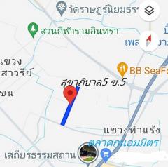 ขายที่ดิน 2งาน(200วา) ถมแล้ว ถ.สุขาภิบาล5 ซอย 5 ใกล้รามอินทรา ตลาดกม.4 รามอินทรา39แยก3และแยก5 ท่าแร้ง บางเขน -202408051820501722856850174.jpg