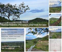 RSPB-002 ขายที่ดินวิวทะเล และวิวเขา 2ไร่ / Seaview land for sale 2 Rai