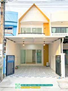 ทาวน์เฮาส์ 2 ชั้น บ้านทันสมัย ระบบไฟอัจฉริยะ หมู่บ้านพุทธชาด เพชรเกษม81 ตกแต่งใหม่น่าอยู่ม๊วกก