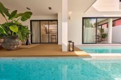 ให้เช่า / ขาย Pool villa modern art luxury Fully furnished ในโครงการ ใกล้โรงเรียนนานาชาติ 7 แห่ง หางดง (สันผักหวาน)