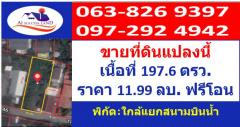 ขาย ที่ดิน ซ.ติวานนท์ 46 เนื้อที่ 1 งาน 97.6 ตรว ใกล้แนวรถไฟฟ้าสีชมพูเพียง 300 ม.และกำลังขึ้นโครงการหมู่บ้านจัดสรรชื่อดัง ฟรีโอน-202410071850081728301808339.jpg