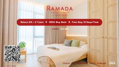 ขายคอนโดเพื่อการลงทุน บริหารเป็นโรงแรม RAMADA รับผลตอบแทน 6% ต่อปี นาน 3 ปี เข้าพักฟรี 13 คืนต่อปี รับซื้อคืน 100% เต็มเมื่อครบสัญญา RAMADA PLAZA BY WYNDHAM HUAHIN CHA-AM โครงการติดทะเลหัวหิน-202411161929281731760168659.jpg