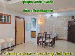 #2-Bedroom Condo *** Condo for Rent *** #Ban Chang Cliff Beach-202412071124351733545475181.jpg