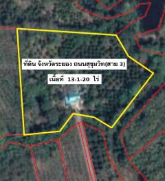 ขายที่ดินพร้อมบ้าน จังหวัดระยอง เนื้อที่ 13-1-20 ไร่  ถนนสุขุมวิท(สาย 3) ตำบลกองดิน อำเภอแกลง จังหวัดระยอง-202412161531021734337862106.jpg