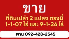 ขายที่ดินเปล่า 2 แปลงติดกัน ตำบล.ลำตาเสา อำเภอ.วังน้อย จังหวัด.พระนครศรีอยุธยา