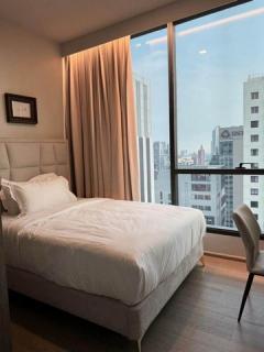 Celes Asoke beautiful view clean quiet 38th floor BTS Asoke