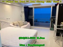 #Ban Chang Cliff View *** Condo for Rent *** Ban Chang +++ Sea View-202502200917091740017829559.jpg